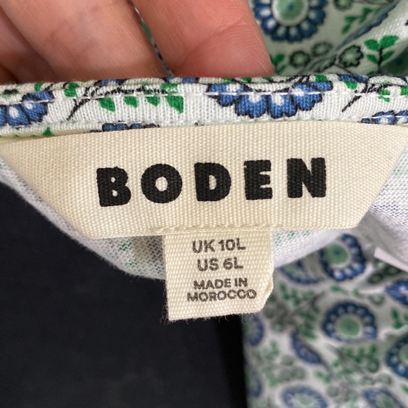 Boden Crew Neck Zoe Jersey Dress size US 6L - Picture 2 of 2